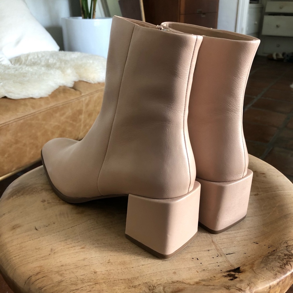 Seychelles Siesta block heeled boots, new, sz 9.5